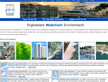 Tablet Screenshot of coastalsystemsint.com